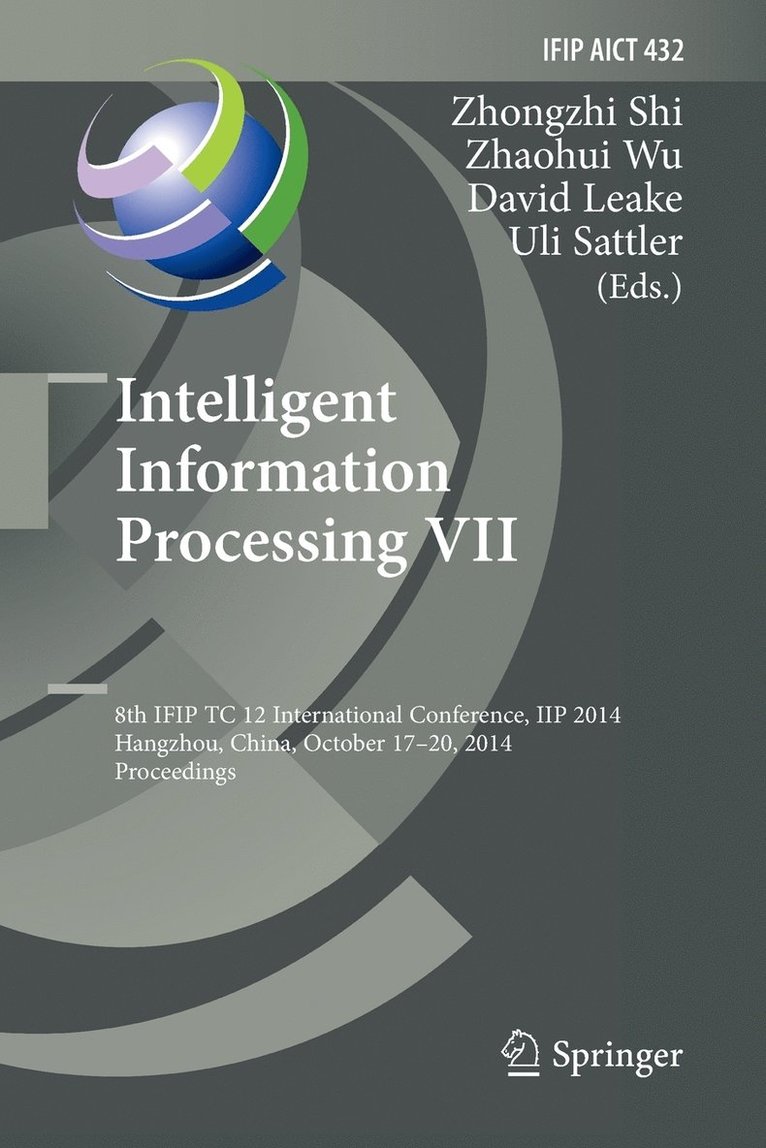 Intelligent Information Processing VII 1