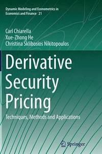 bokomslag Derivative Security Pricing