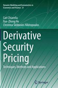 bokomslag Derivative Security Pricing