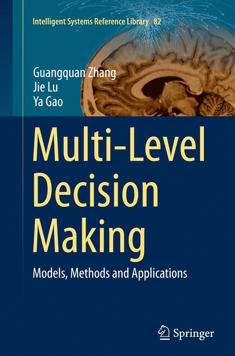Guangquan Zhang, Jie Lu, Ya Gao - Multi-Level Decision Making, Häftad