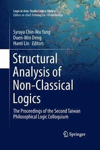 bokomslag Structural Analysis of Non-Classical Logics