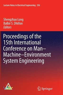 Proceedings of the 15th International Conference on ManMachineEnvironment System Engineering 1