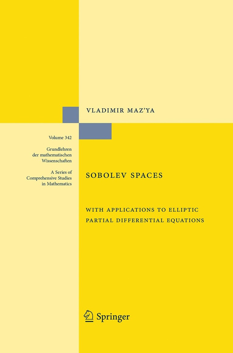 Vladimir Maz'ya - Sobolev Spaces, Häftad