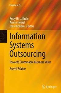 bokomslag Information Systems Outsourcing