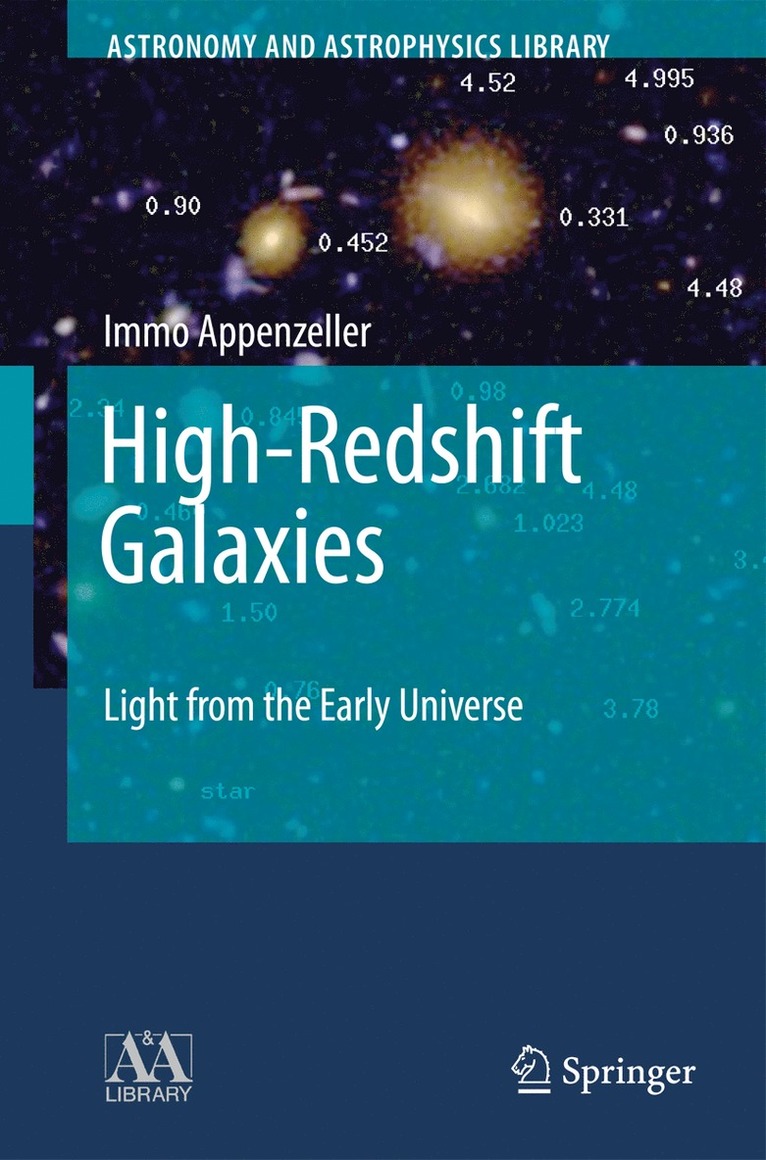 Immo Appenzeller - High-Redshift Galaxies, Häftad