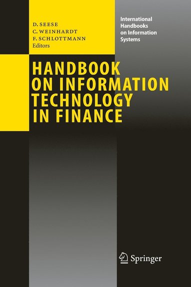 bokomslag Handbook on Information Technology in Finance