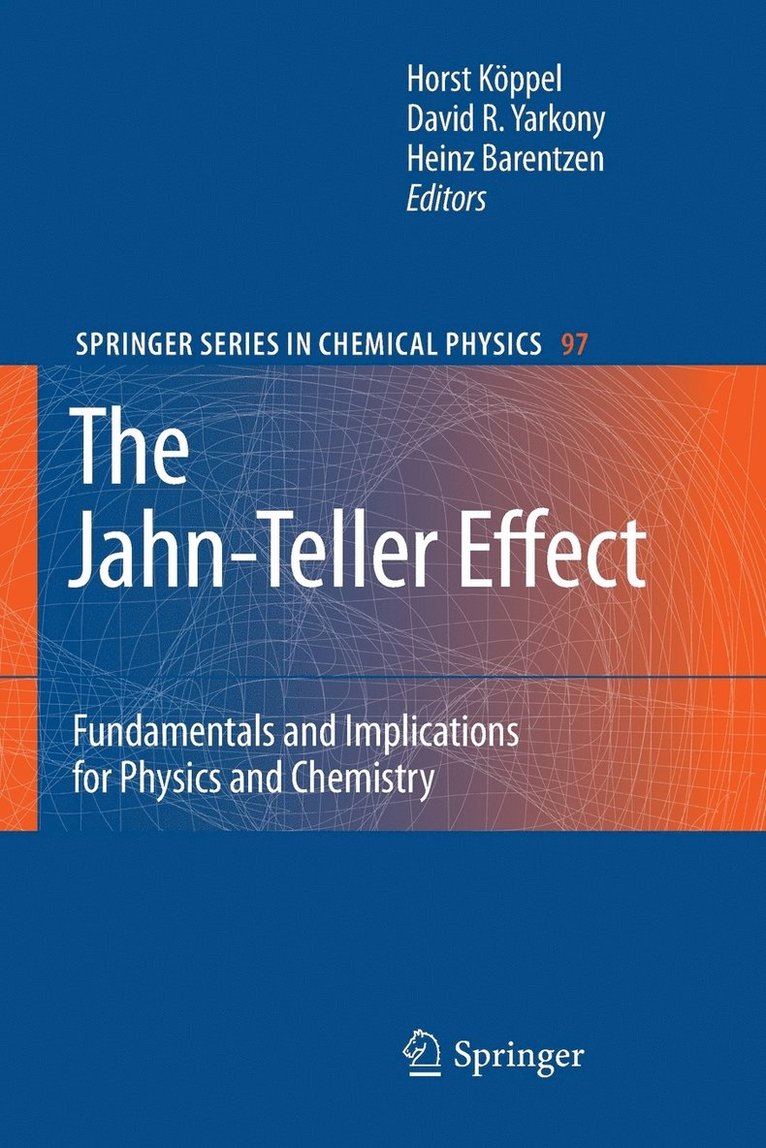 Horst Köppel, David R. Yarkony, Heinz Barentzen - Jahn-Teller Effect, Häftad