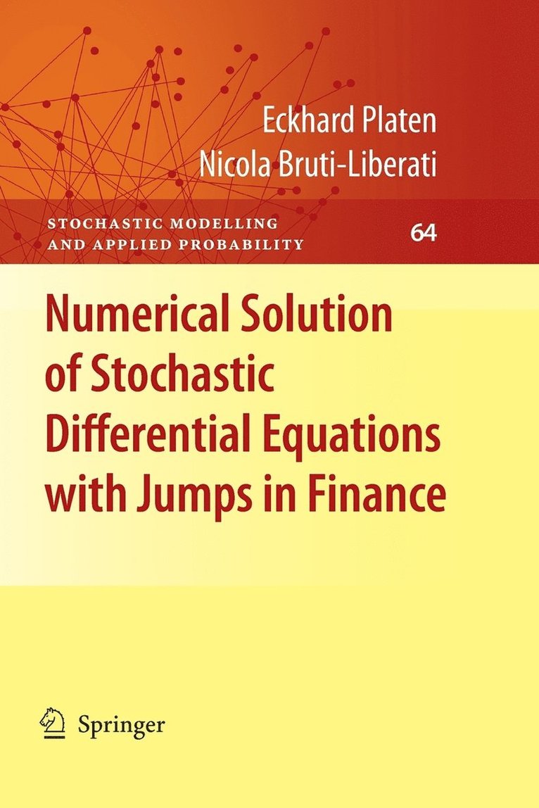 Numerical Solution of Stochastic Differential Equations with Jumps in Finance 1