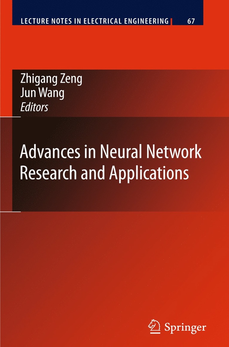 Advances in Neural Network Research and Applications 1