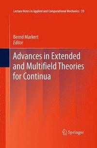 bokomslag Advances in Extended and Multifield Theories for Continua
