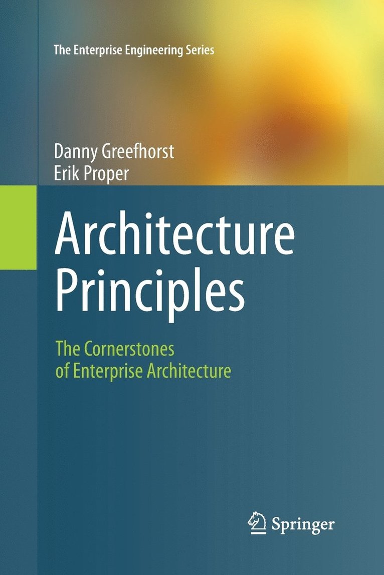 Danny Greefhorst, Erik Proper - Architecture Principles, Häftad