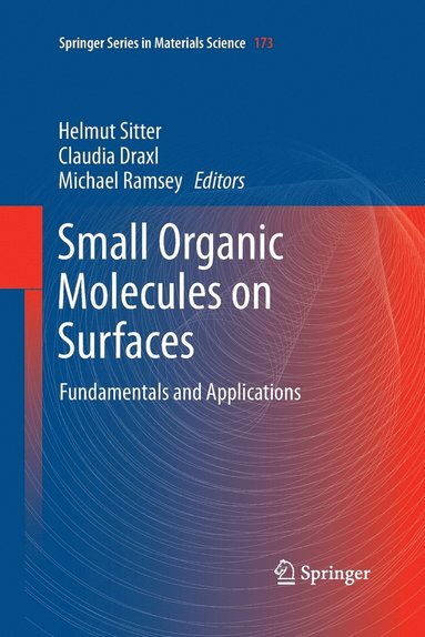 bokomslag Small Organic Molecules on Surfaces