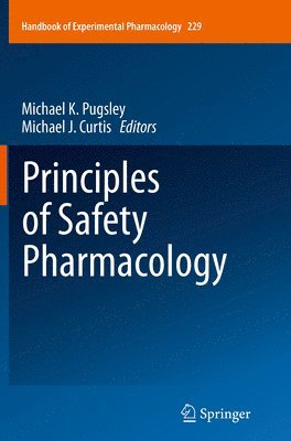 bokomslag Principles of Safety Pharmacology