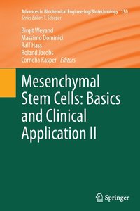 bokomslag Mesenchymal Stem Cells -  Basics and Clinical Application II