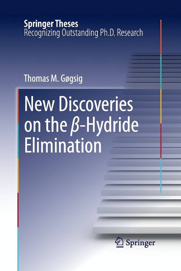 New Discoveries on the -Hydride Elimination 1