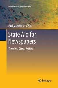 bokomslag State Aid for Newspapers