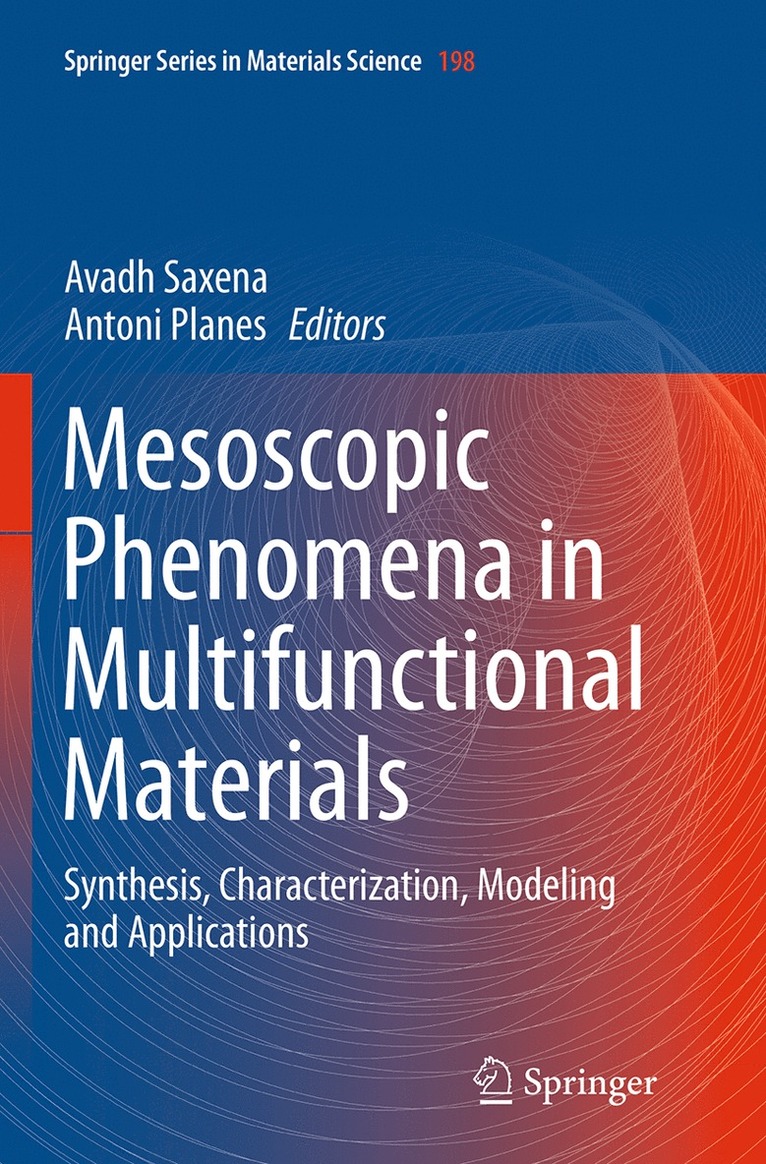 Avadh Saxena, Antoni Planes - Mesoscopic Phenomena in Multifunctional Materials, Häftad