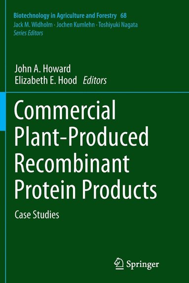 bokomslag Commercial Plant-Produced Recombinant Protein Products