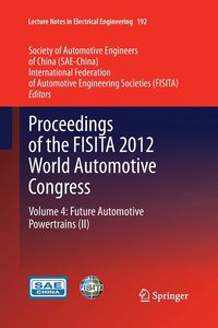 bokomslag Proceedings of the FISITA 2012 World Automotive Congress