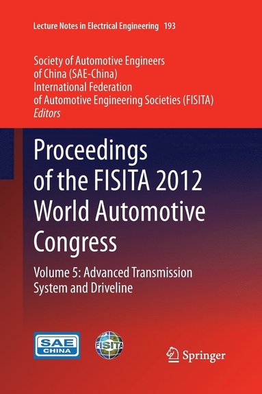 bokomslag Proceedings of the FISITA 2012 World Automotive Congress