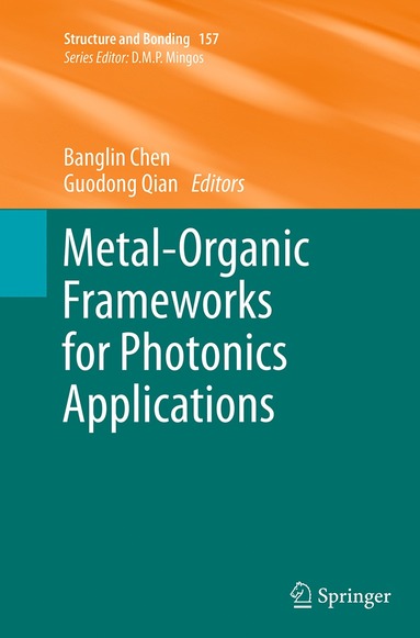 bokomslag Metal-Organic Frameworks for Photonics Applications