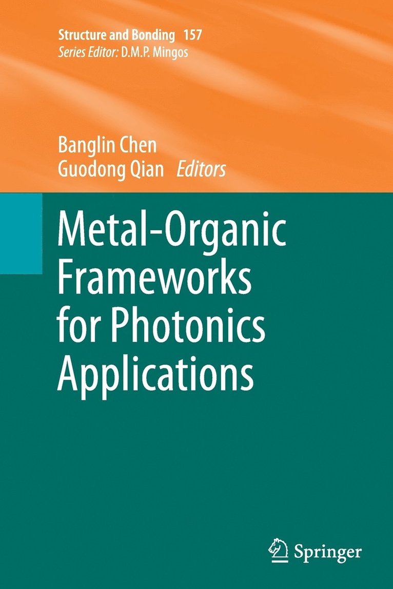 Metal-Organic Frameworks for Photonics Applications 1