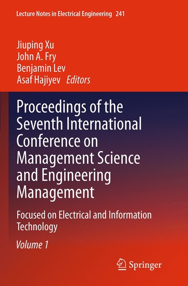 bokomslag Proceedings of the Seventh International Conference on Management Science and Engineering Management