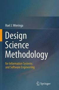 bokomslag Design Science Methodology for Information Systems and Software Engineering