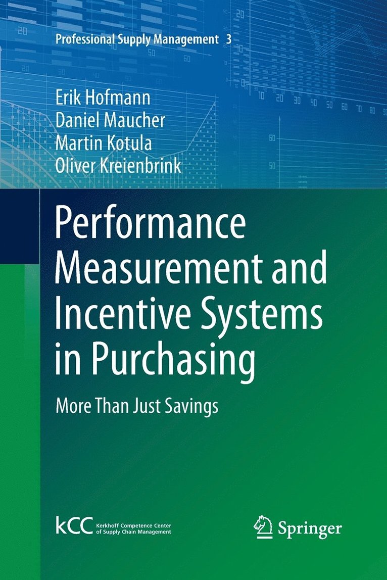 Performance Measurement and Incentive Systems in Purchasing 1