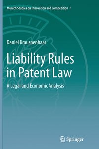 bokomslag Liability Rules in Patent Law