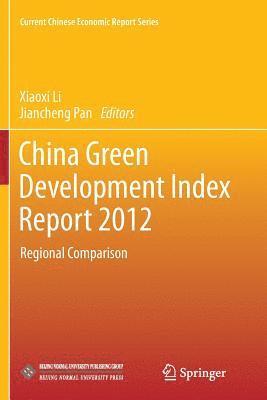 bokomslag China Green Development Index Report 2012