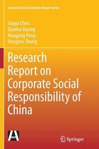 bokomslag Research Report on Corporate Social Responsibility of China
