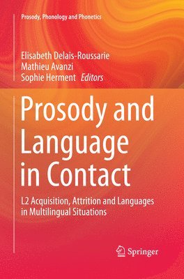 bokomslag Prosody and Language in Contact