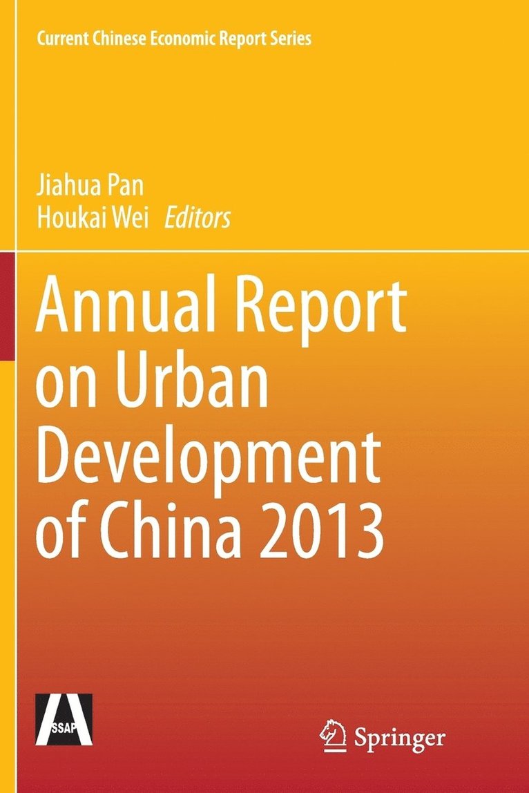 Annual Report on Urban Development of China 2013 1