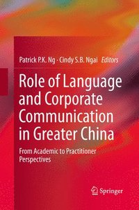 bokomslag Role of Language and Corporate Communication in Greater China