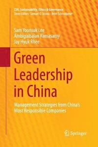 bokomslag Green Leadership in China
