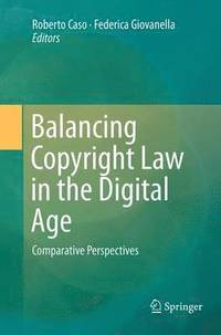 bokomslag Balancing Copyright Law in the Digital Age