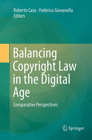 bokomslag Balancing Copyright Law in the Digital Age