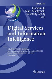 bokomslag Digital Services and Information Intelligence