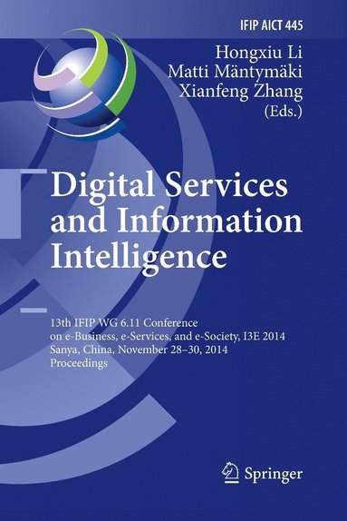 bokomslag Digital Services and Information Intelligence