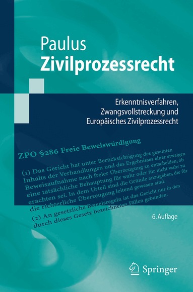 Christoph G. Paulus - Zivilprozessrecht, Häftad