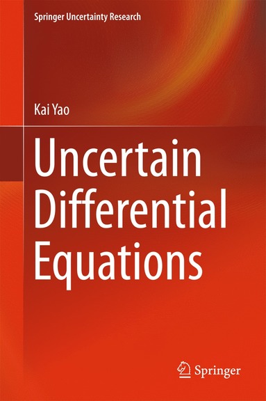 bokomslag Uncertain Differential Equations