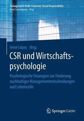 bokomslag CSR und Wirtschaftspsychologie