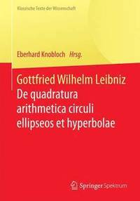 bokomslag Gottfried Wilhelm Leibniz