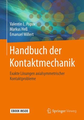 bokomslag Handbuch der Kontaktmechanik