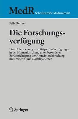 Die Forschungsverfgung 1