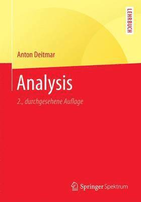Anton Deitmar - Analysis, Häftad