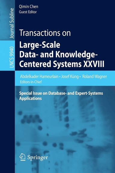 bokomslag Transactions on Large-Scale Data- and Knowledge-Centered Systems XXVIII