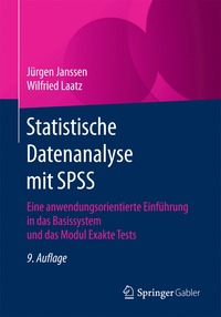 bokomslag Statistische Datenanalyse mit SPSS