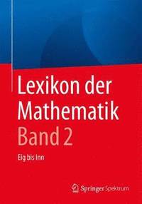 bokomslag Lexikon der Mathematik: Band 2